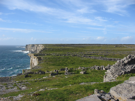 Dun Aonghasa Fort Cliffs