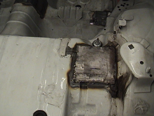Base plates being installed