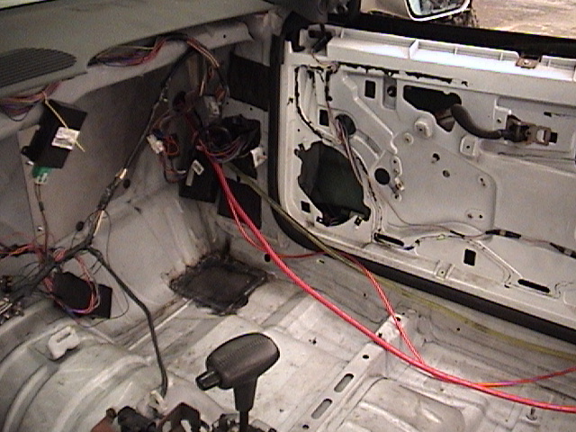 Base plates being installed