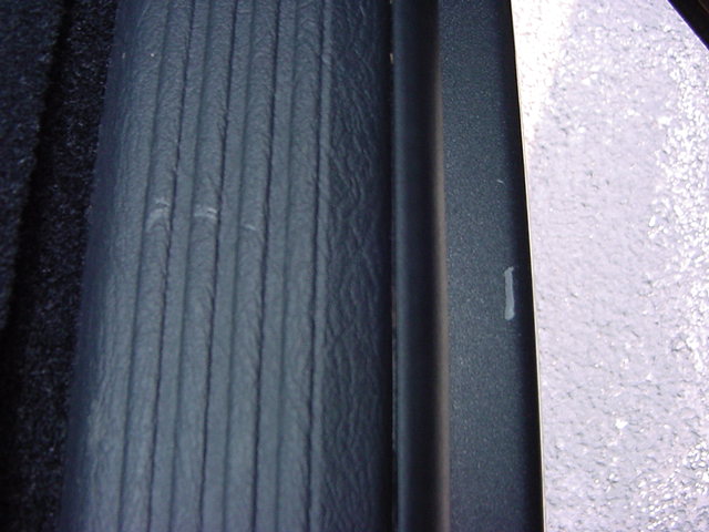 Interior scratches, I think came from a vaccuum