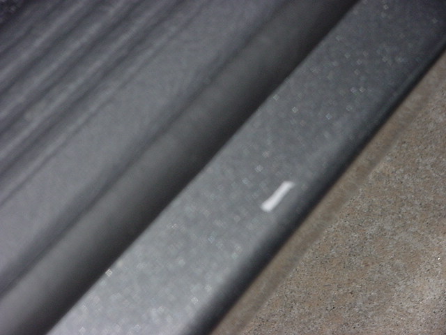 Interior scratches, I think came from a vaccuum