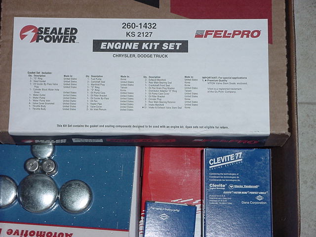 monty engine rebuild stuff