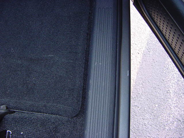 Interior scratches, I think came from a vaccuum