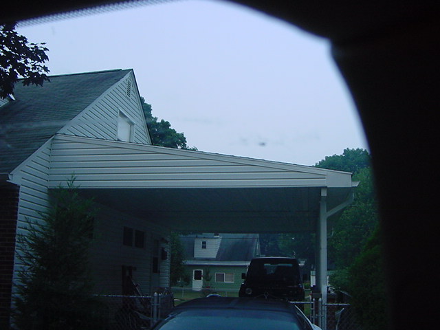 Sticker glue still on the windows