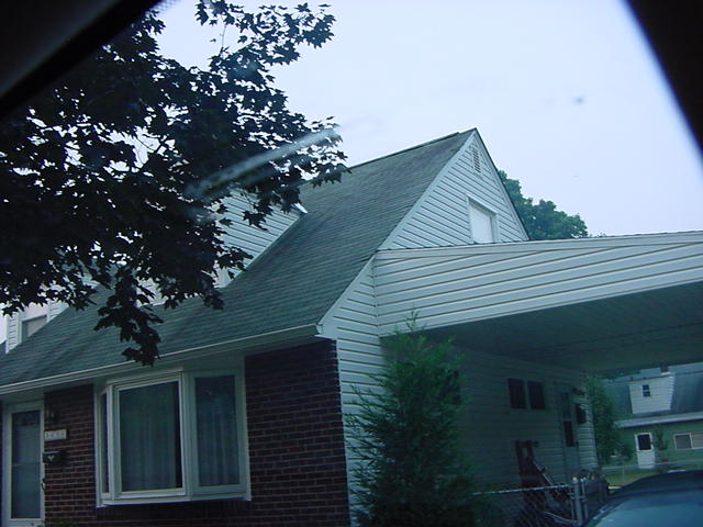 Sticker glue still on the windows