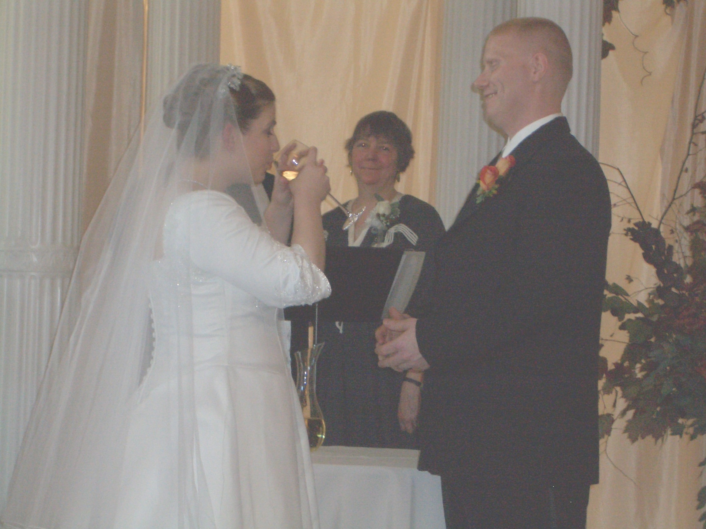 Getting Marie drunk prior to saying "I do&quot...